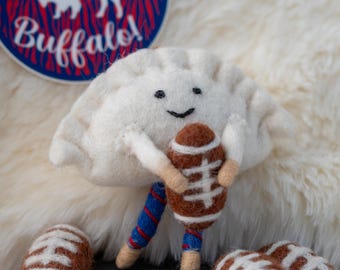 Buffalo Football Pierogi Ornament