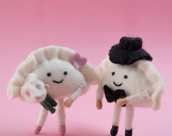 Wedding Pierogi Ornaments