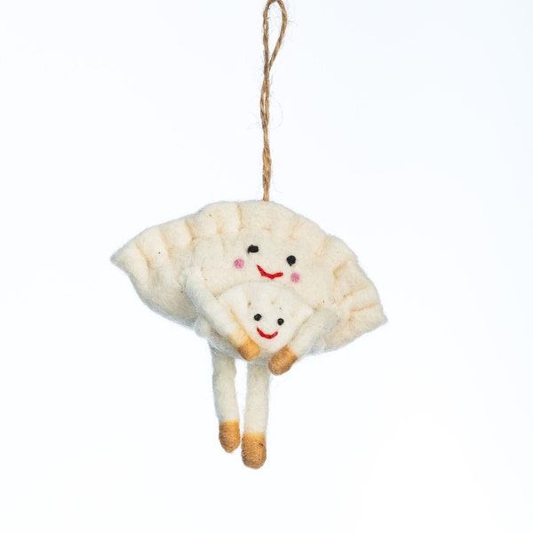 Mama and Baby Pierogi Ornament