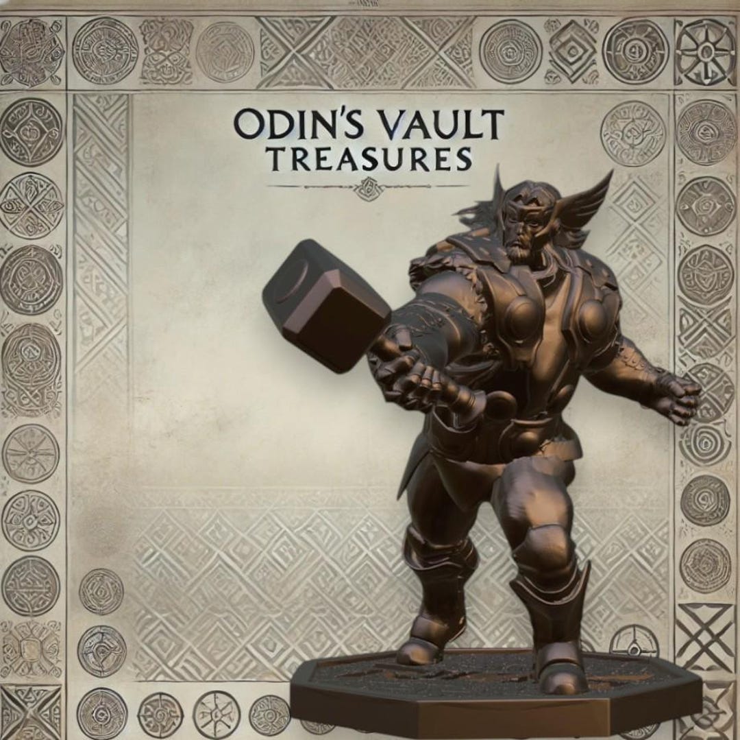 Marvel Rivals Thor Statue 10 | Superhero Marvel | Customizable Sizes ...