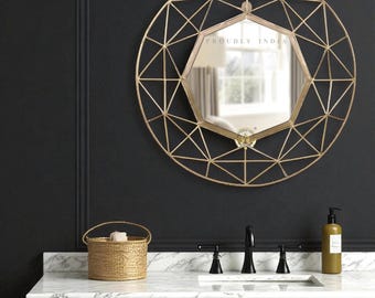 GeoLuxe Prism Wall Mirror