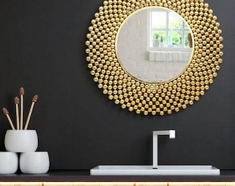 Golden Halo Mirage Wall Mirror