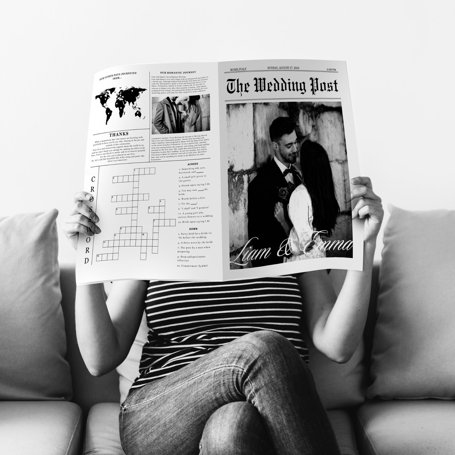 editable-wedding-timeline-newspaper-digital-custom-infographic