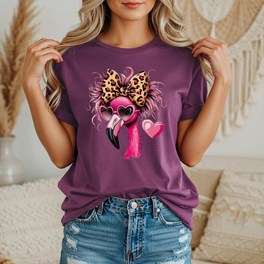 SAVANNAH LOOSE FIT SHIRT - FLAMINGO & ELEPHANT