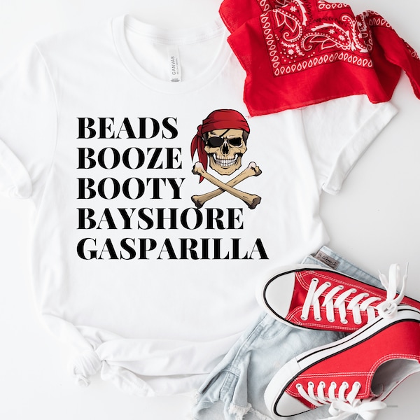 Gasparilla T-shirts, Tampa Bay, Pirate Invasion, Parade, 2024 Festival Digital PNG Files