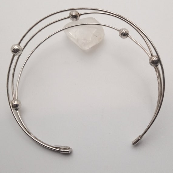 Simply Elegant Sterling Silver Cuff Bracelet - image 2