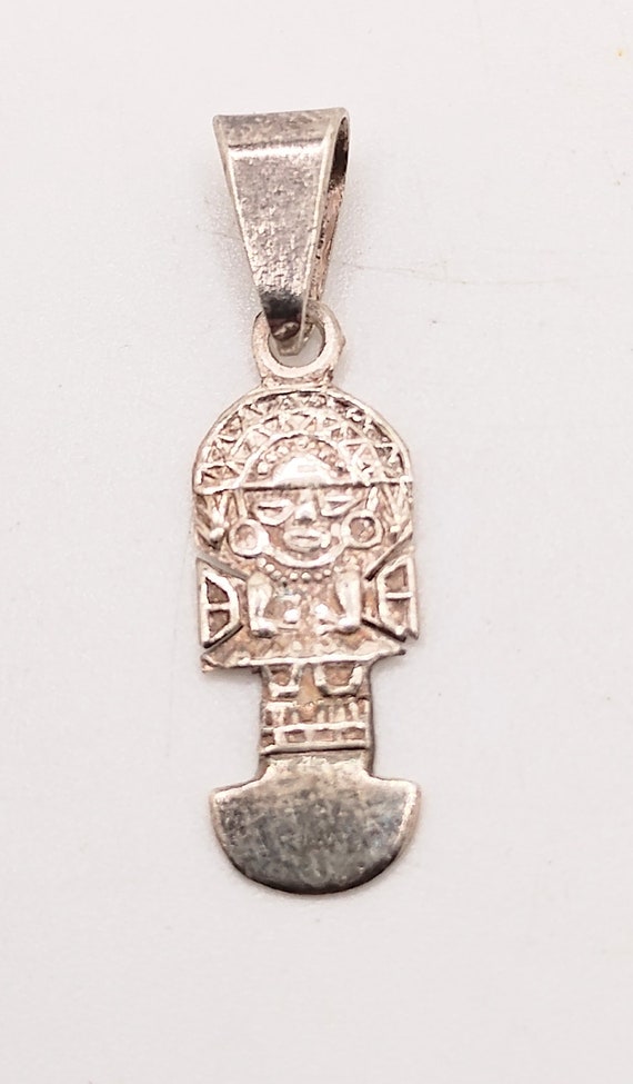 Antique Handmade Peruvian Tumi Sterling Silver Pen