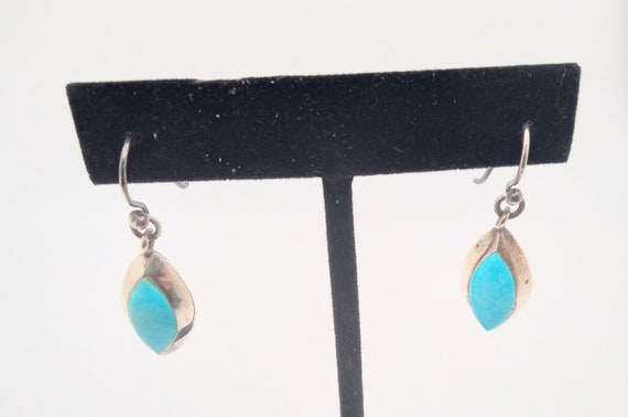 Melanie Barse Turquoise Sterling Silver and Leath… - image 3