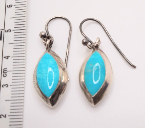 Melanie Barse Turquoise Sterling Silver and Leath… - image 10
