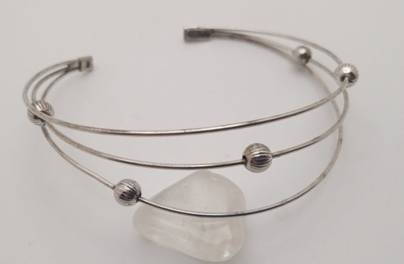 Simply Elegant Sterling Silver Cuff Bracelet - image 1