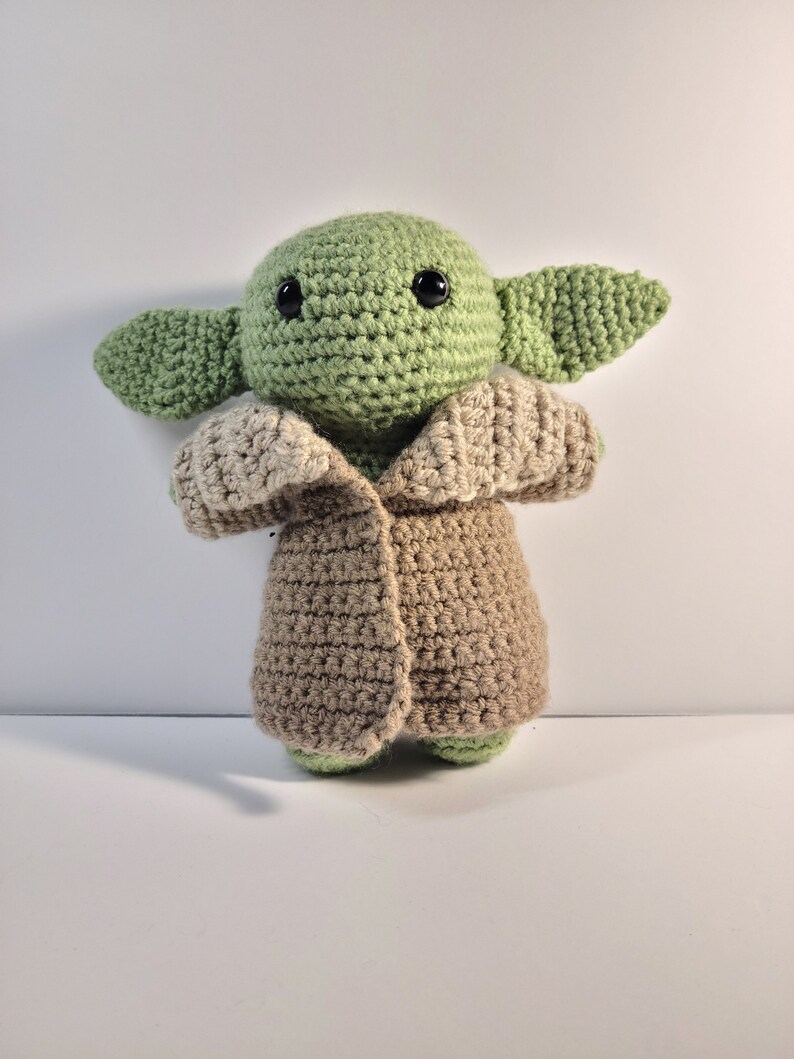 Handmade Amigurumi Alien Stuffed Animal image 2