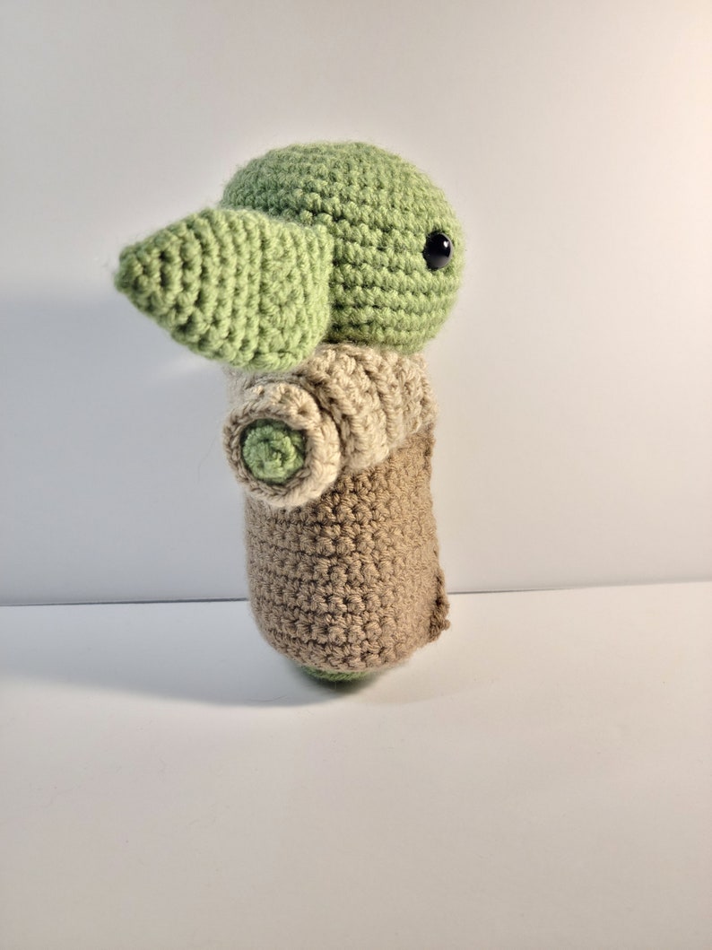Handmade Amigurumi Alien Stuffed Animal image 5