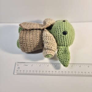 Handmade Amigurumi Alien Stuffed Animal image 3