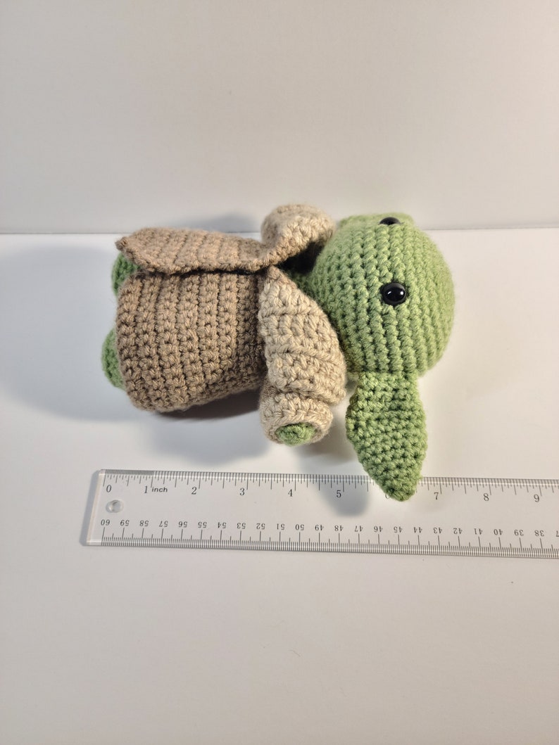 Handmade Amigurumi Alien Stuffed Animal image 3