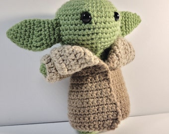 Peluche extraterrestre amigurumi faite main