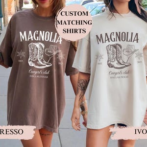 Custom Cowgirl Bachelorette Shirts, Western Bride Squad Tee, Personalized Bach Trip Comfort Colors® Shirt, Dallas Texas Bride Party Gift