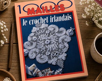 1000 Mailles Le Crochet Irlandais PDF | Motifs de dentelle au crochet irlandais vintage