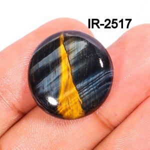 Rare Quality Natural Multi Tiger Eye Cabochon - Smooth Polished Flat Back Cabochon- Beautiful Multi Tiger Crystal for making jewelry