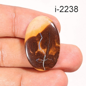 Natural Boulder Opal Gemstone, Boulder Opal Smooth Polished Loose Gemstone, Designer Crystal for Pendant, Necklace For Making Jewelry supply