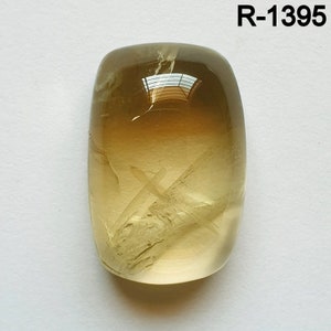 Top Quality Natural Lemon Quartz Cabochon - Smooth Polished Cabochon- Beautiful Lemon Quartz Crystal for jewelry Make Pendant