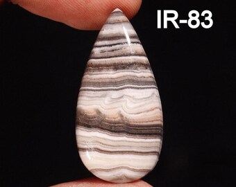 Zebra Calcite Gemstone Cabochon, DIY Jewelry Making Supply