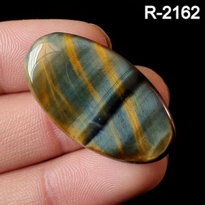 Rare Quality Natural Multi Tiger Eye Cabochon - Smooth Polished Flat Back Cabochon- Beautiful Multi Tiger Crystal for making jewelry