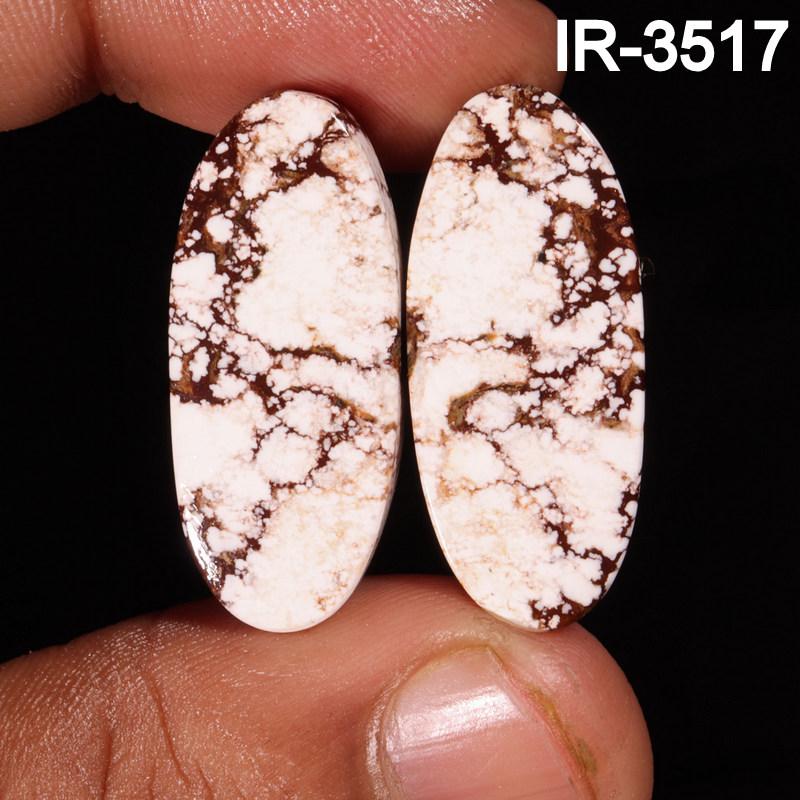 Wild Horse Jasper Gemstone Pairs, Oval Matched Stone Set - Etsy