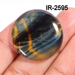 Rare Quality Natural Multi Tiger Eye Cabochon - Smooth Polished Flat Back Cabochon- Beautiful Multi Tiger Crystal for making jewelry