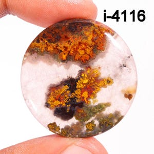 Natural Mexican Flame Agate Cabochons - Flame Agate Cabochon - Smooth Polished Cabochon- Flame Agate Crystal for Making jewelry Supply etc.
