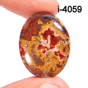 Natural Mexican Flame Agate Cabochons - Flame Agate Cabochon - Smooth Polished Cabochon- Flame Agate Crystal for Making jewelry Supply etc.