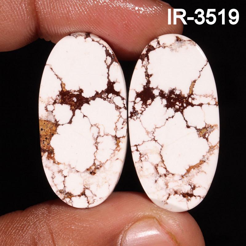 Wild Horse Jasper Gemstone Pairs, Oval Matched Stone Set - Etsy