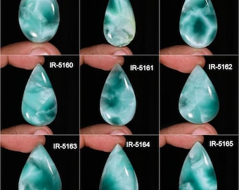 Hemimorphite Gemstone Cabochon, Hand Crafted Jewelry Supply