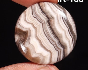 Zebra Calcite Gemstone Cabochon, DIY Jewelry Making Supply