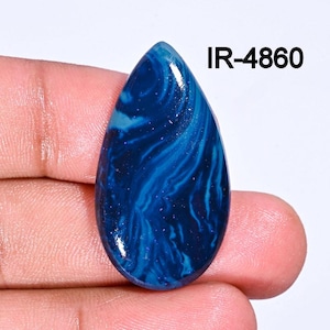 Amazing Leland Blue Gemstone, Designer Leland Blue Gemstone Crystals ,Loose Polished Leland Blue Gemstone For Jewelry Making DIY Arts Crafts