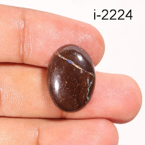 Natural Boulder Opal Gemstone, Boulder Opal Smooth Polished Loose Gemstone, Designer Crystal for Pendant, Necklace For Making Jewelry supply