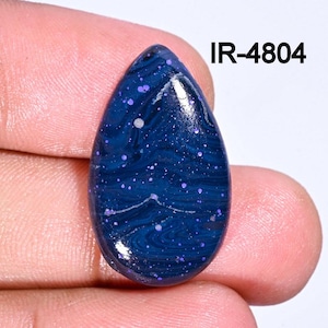 Attractive Leland Blue Gemstone - Hand Made - Healing Crystal -Rare Polished Leland Blue Gemstone For Jewelry Making Supply, DIY Arts Crafts