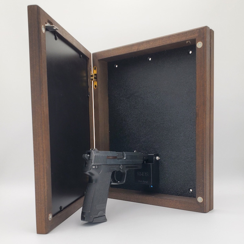 Locking Picture Frame Example Handgun Concealment Picture Frame - Etsy
