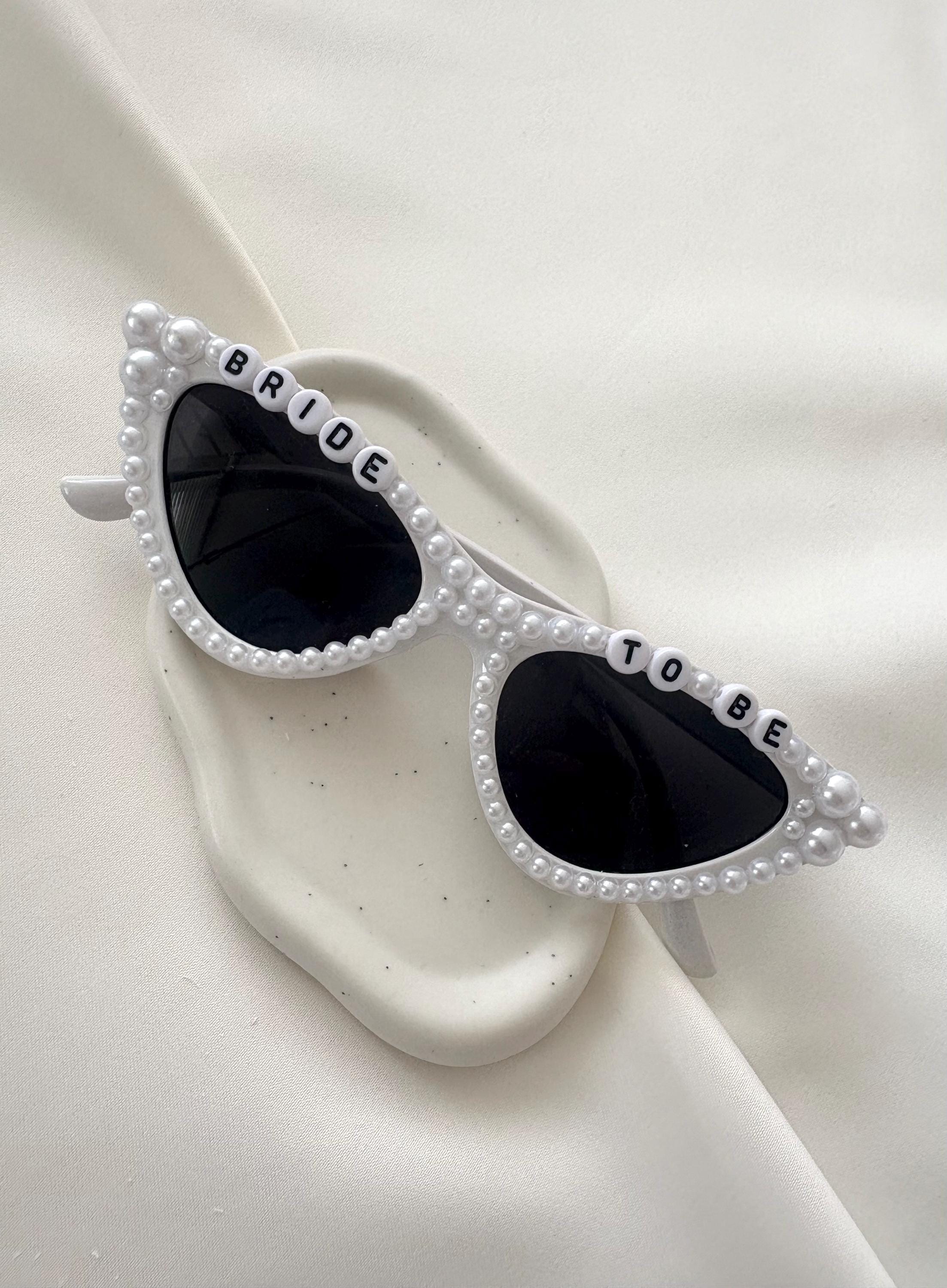 ? 1950s French Cat Eye Sunglasses Rhinestones Pearlized Glam Retro Vintage Paulette Guinet Paris 1950 main image 3