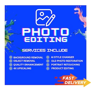 Expert Photo Editing & Retouching – Custom Image Restoration, Manipulation, Enhancements and High-Resolution Edits