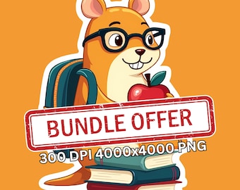 Capybara Holiday PNG Clipart Bundle – Animal Graphics (Digital Download)