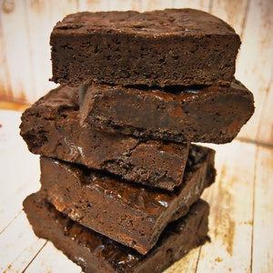 The Ultimate Chocolate Brownie Recipe Gourmet Brownie Recipe. Gooey Chocolate Dessert. Gourmet Brownies. Fudgy Chewy Chocolate Brownies. image 1