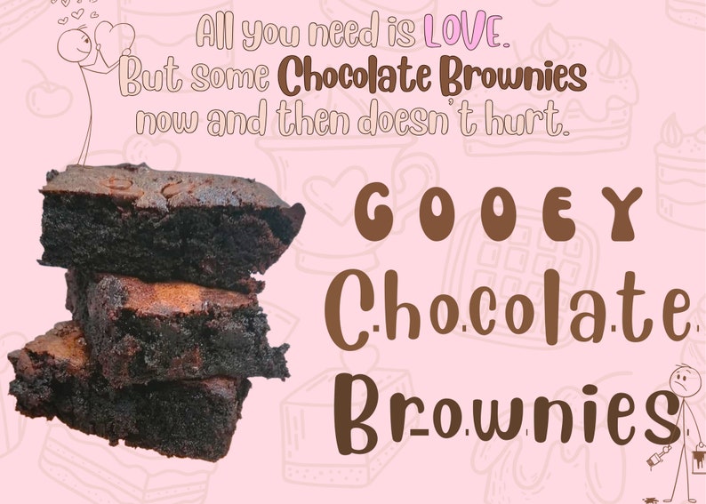 The Ultimate Chocolate Brownie Recipe Gourmet Brownie Recipe. Gooey Chocolate Dessert. Gourmet Brownies. Fudgy Chewy Chocolate Brownies. image 2