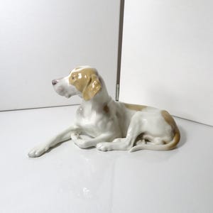 Rare Royal Copenhagen Porcelain Pointer Figurine, Unique Dog figurine. Best Offer.