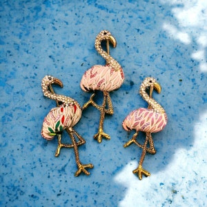 Flamingo Brooch Pin Fashionable Beadsland Alloy Inlaid Rhinestone Brooch  Pin Model For High End Clothing Accessories Perfect Womans Gift MM 502 From  Royaldavid, $11.91