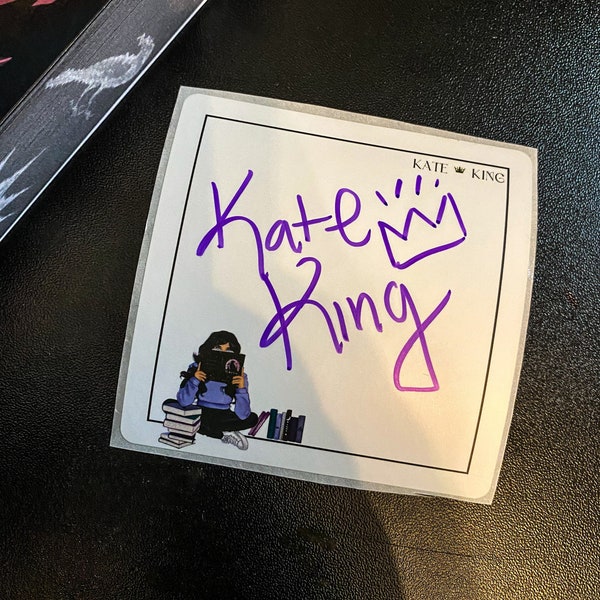 Signed Kate King Author Bookplate