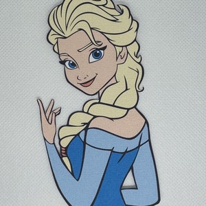 Princess Elsa-Print & Cut