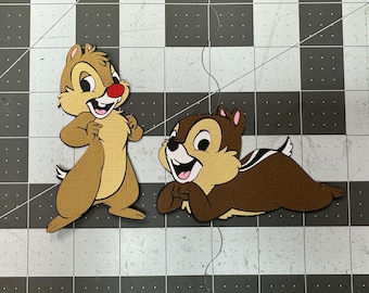Disney Chip & Dale Scrapbook Die Cuts