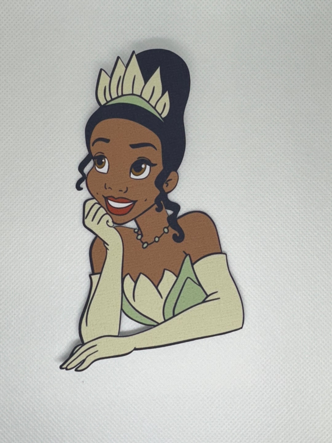 Princess Tiana-print & Cut - Etsy