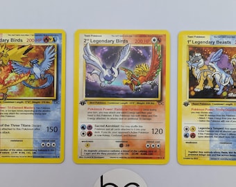 pokemon cards legendary birds Pokemon: Legendary Birds Set of 3