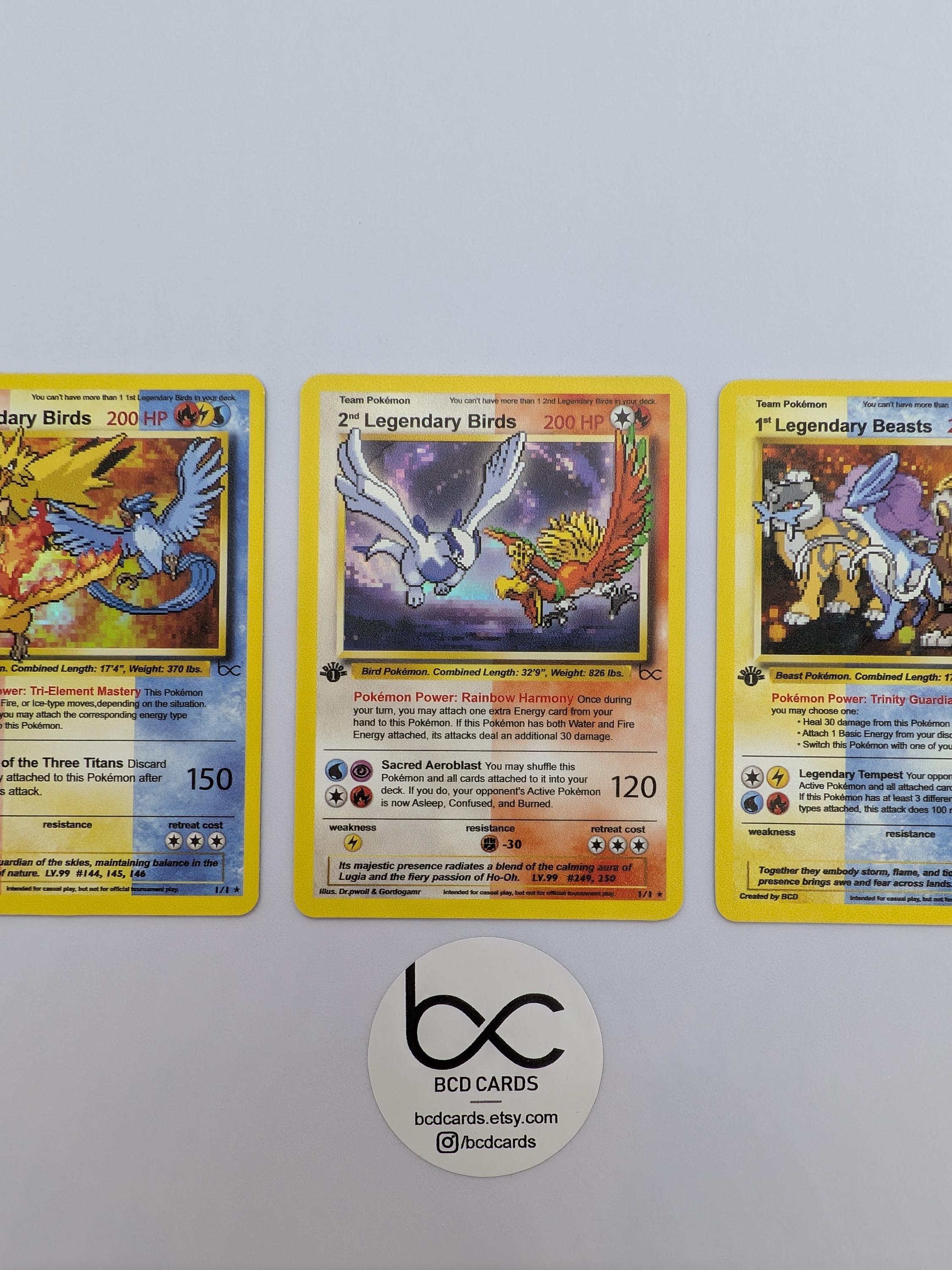 pokemon cards legendaries Legendary Rainbow Credit Card Bundle Skin Holds up to 100 trading cards or 70 All Legendary Pokemon In TCG